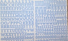 Creative Memories ABC/123 BOLD-SASSY-CLASSY-HEADLINE, MONOGRAMS- NEW!