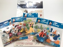 Disney Scrapbook Stickers Lot Mickey Minnie Pluto Goofy Donald Duck