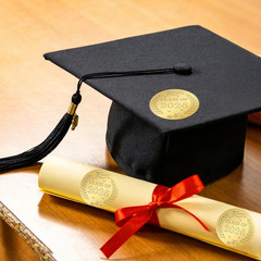120 Gold Foil Graduation Stickers, 1.6 Inch Class of 2026 Seals, 120 Pcs