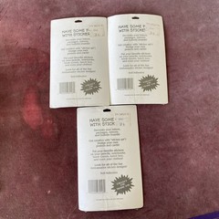 Hallmark Ambassador Vintage 80s Teddy Bear Stickers Lot of 3 Encouragement