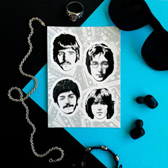 35 Pcs the Beatle Stickers for Adults, the Beatle Gifts, the Beatle Memorabilia