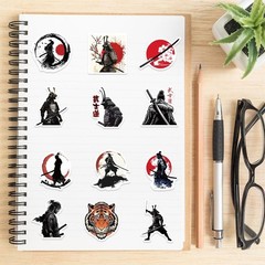 Authentic Japanese Bushido Stickers – 50 Unique Vinyl Designs for Personal Flair
