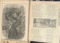 Vintage Book Lovers Junk Journal-book pages & cutout playing cards stamps & more