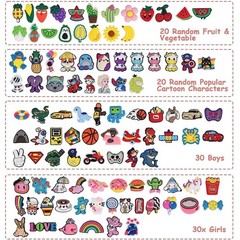 100PCS Kawaii Pencil Toppers, Cute Pen Charms for Kids Classroom Rewards