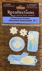 RECOLLECTIONS Baby Boy Cutest Bang Face Miracle Gift Love 3D Scrapbook Stickers￼
