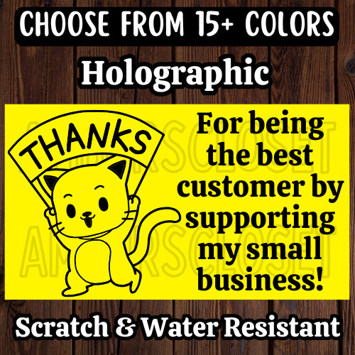 50 THANK YOU STICKERS 2.25″ LABELS SEALS BEST SELLER INCREASE REVIEWS!