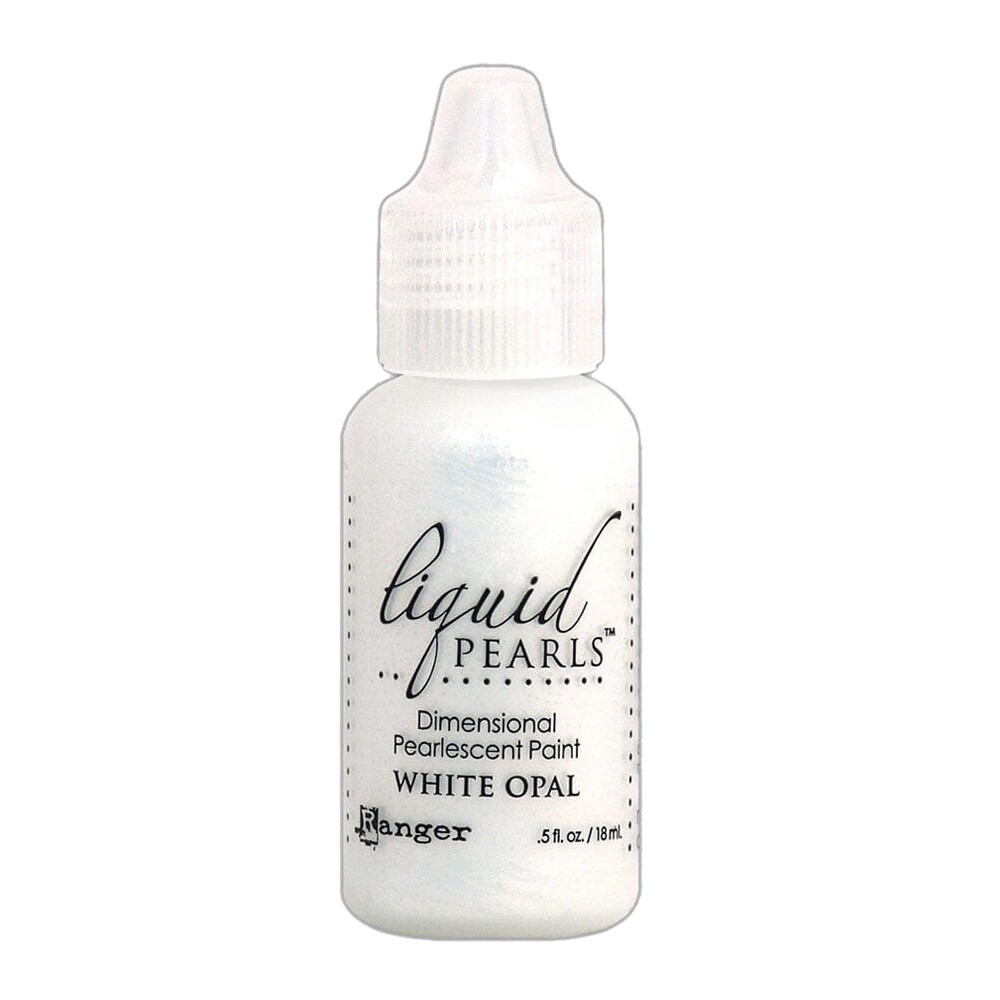 Ranger, Liquid Pearls, Pearlescent Paint, Add Dimension, White Opal, White Paint