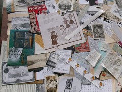 30 Piece Junk Journal sticker Ephemera Vintage Paper FANCY CUTS STAMPS WORDS