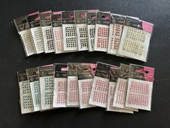 LOT OF 20 Want2Scrap Baby Bling Rhinestone Stickers, 339