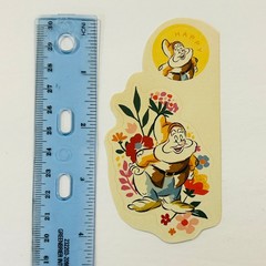VINTAGE STICKERS The Disney Store SNOW WHITE AND THE SEVEN DWARFS