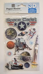 Space Cadet Astronaut Planets Outer Space Scrapbooking Stickers By Paper House
