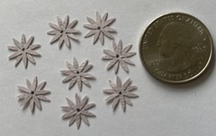 PURPLE LIGHT ECHINACEA FLOWER Embellishments(10pc) Jolee’s•Garden•Plant•Wedding•