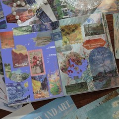 500+ Vintage Washi Stickers & Ephemera for Beautiful Scrapbooking & Journaling