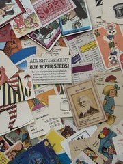 115+ Variety Mix VTG Game Ephemera Packs Card Score Paper Junk Journal Collage