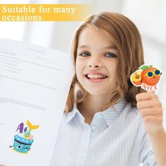 300 Pcs Large Scratch and Sniff Stickers for Kids Smelly Scented Stickers Tea…