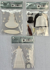 Jolee’s Boutique Wedding Bridal Stickers Cake Bride Groom Rings Cake 3 packages