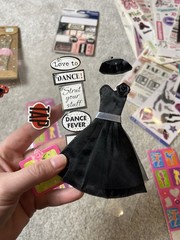 Dance/Cheerleading Scrapbook Lot, Stickers, Transfers, Jolee’s