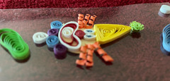 Provo Craft «Stand-Outs» Quilled Stickers Paper Crafting; 36 Items