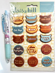 Cat Stickers Scrapbooking Card Journal Planner Daisy Hill