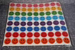 1800 Pcs 1″ Smiley Happy Face Stickers / Labels Reward Stickers Multui color
