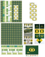 University of Oregon Ducks Scrapbook Kit Stickers Paper U-CHOOSE