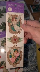 Vintage Gifted Line Stickers John Grossman Lot Christmas Victorian Lot 12 Packs
