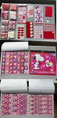 Huge Sticker Lot – Disney Parks/characters, Peanuts, animals, holidays, vehicles