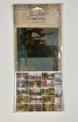 TH94028 IdeaOlogy Vellum Scenes 18 pc. Assortment Transparent Postcard Scenes