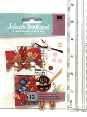 Various themes of Dimensional/Textured Stickers Scrapbooking.