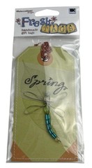 EK Success Rebecca Sower Fresh Tags Spring Flight Gift Tag Scrapbook Ephemera