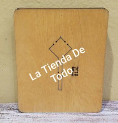 WOOD WOODEN PAPER CUTTING BLADE DIE CAUTION SIGN FITS ACCUCUT SYS READ