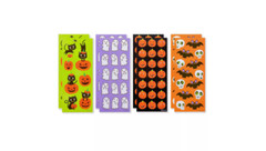 American Greetings HALLOWEEN Stickers – PUMPKINS, CATS, GHOSTS & BATS – 114ct