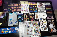Vintage Scrapbook Stickers Sandylion Recollections Sticko Suzy Zoo Lot Of 16 NEW