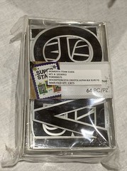 3 Pack Momenta Letter Card stock Stickers A-Z