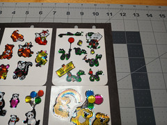 Vintage 1980s Prism Sparkle Unicorn Stickers BJ & More 100+ Lot of 12 Sheets NEW