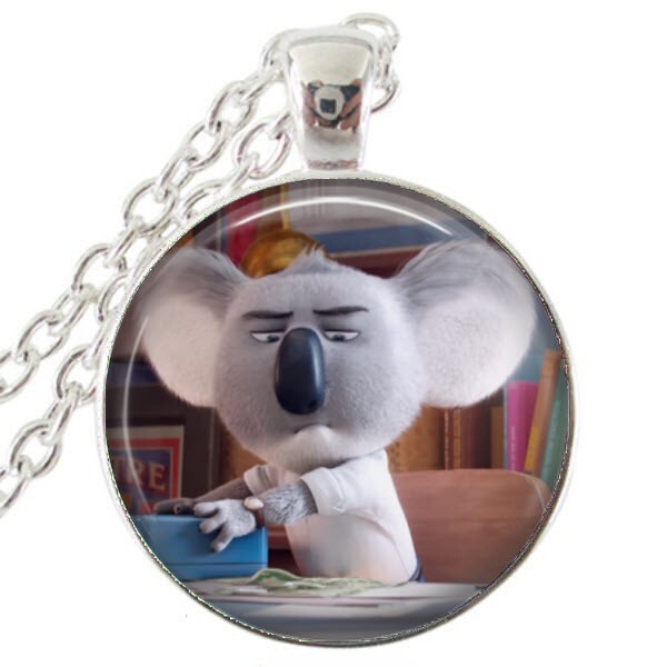 Sing Silver Bezel Necklace 1