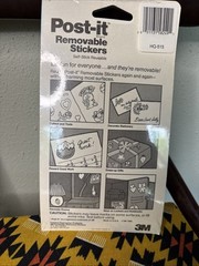 Vintage Post-it Removable Stickers School Locker Bedroom Door Beware Disturb