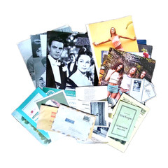 50 Piece Mixed Media Junk Journal Ephemera Lot Paper Collage Craft Lot P1m