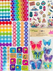 BIG MOODS, School Smart, Sandylion, Hallmark, American Greetings 655+ Stickers