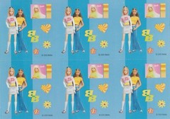 Sandylion»Disney Princess,Barbie,Insects,Witches,Spider Man» Scrapbook Stickers
