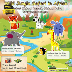 3 Sets Reusable Sticker Book,Sticker Books for Kids,Puffy Stickers for Toddlers,