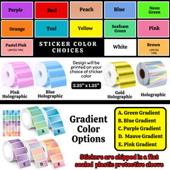 50 THANK YOU STICKERS 2.25″ LABELS SEALS REVIEW SHOP PACKAGING SUPPLIES
