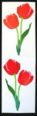 Mrs Grossman Vintage 2×6″ Flower and Garden Sticker Assortment *Your Choice*