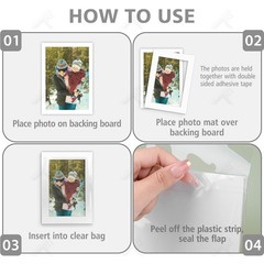 Golden State Art, Pack of 25 White Pre-Cut 5×7 Picture Mat for 4×6 Photo with…