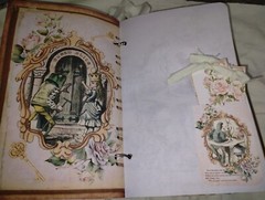 Alice In Wonderland Journal Time For Tea Scrapbook USA Seller