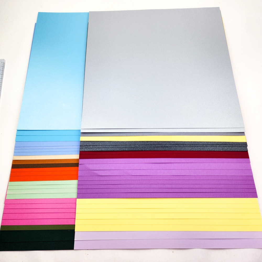 Michaels Scrapbook Paper Lot 12×12 Recollections Solid Color 50 Sheets e