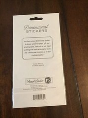 Dimensional Stickers by Punch Studio Wedding scrapbooking crafts
