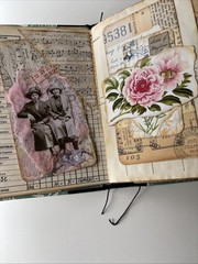 A Vintage Junk Journal. One Of A Kind.