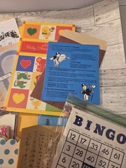 Large Ephemera Lot Game Theamed Junk Journaling Crafting Paper Crafts Over 250 P