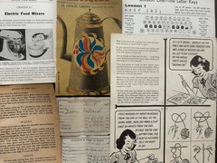 Vintage Ephemera Lot of 100 Pieces Junk Journal Book Pages Stamps Letters more